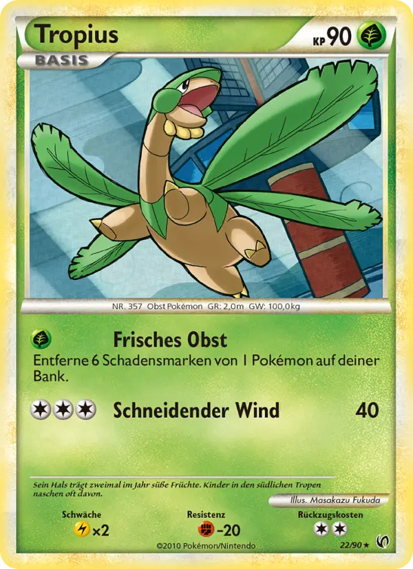 Tropius card image