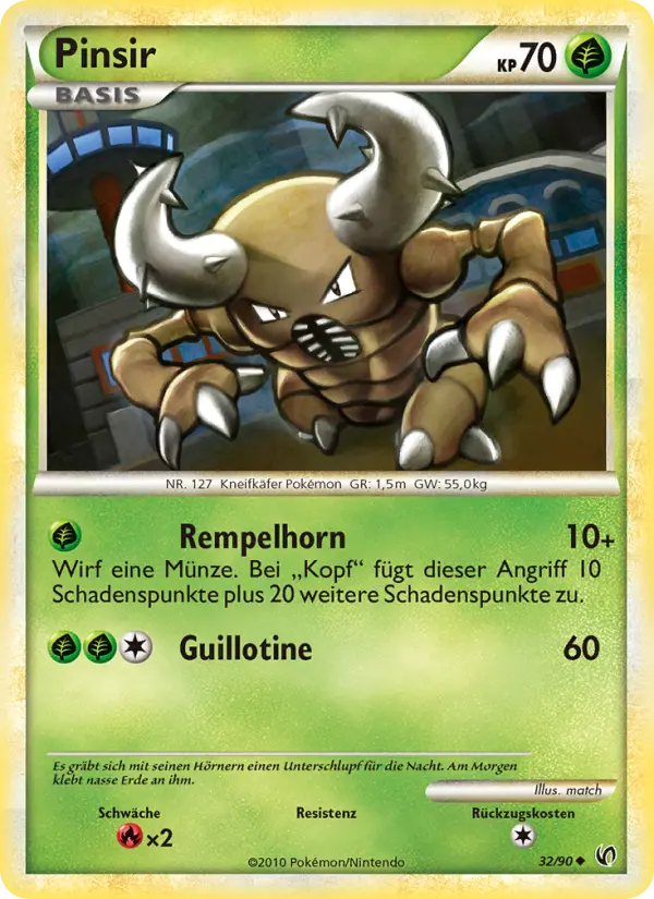 Pinsir card image