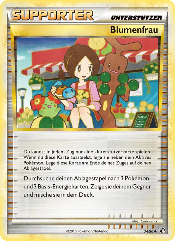 Blumenfrau card image