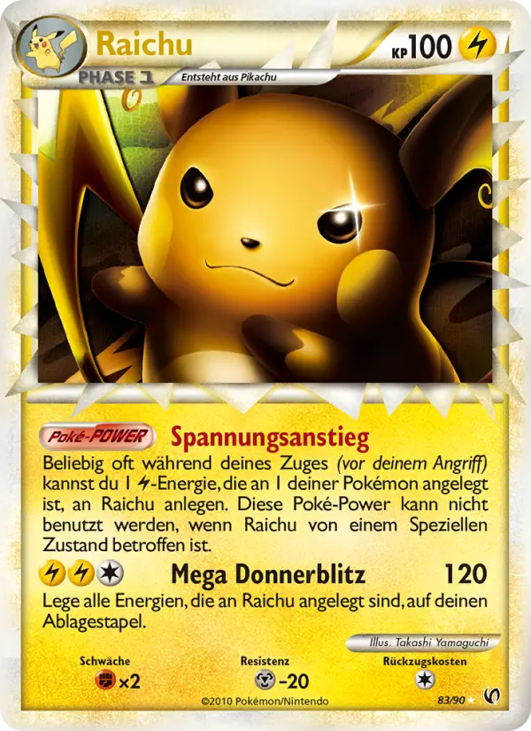 Raichu card image