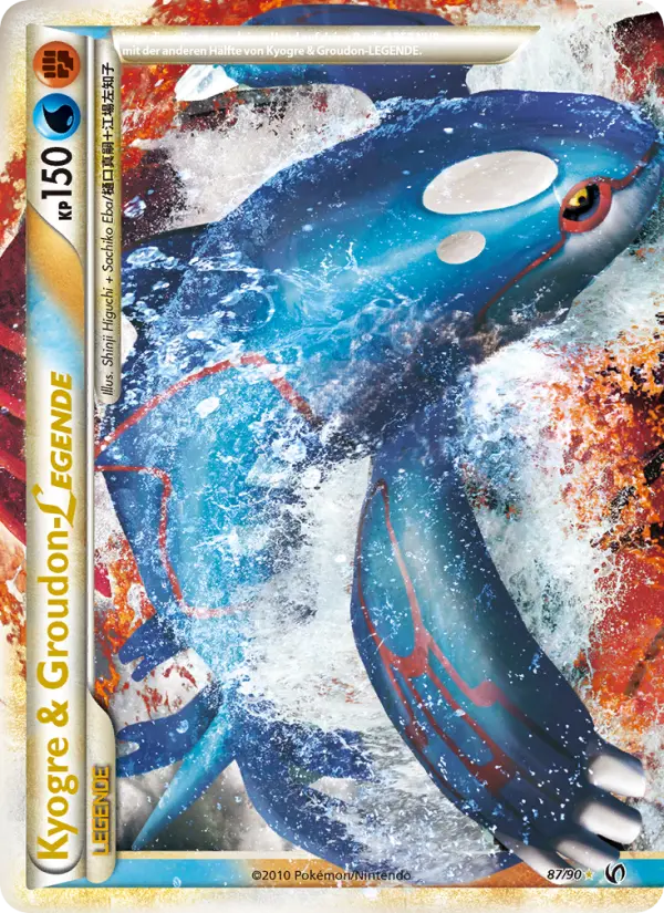 Kyogre & Groudon LEGEND (German)