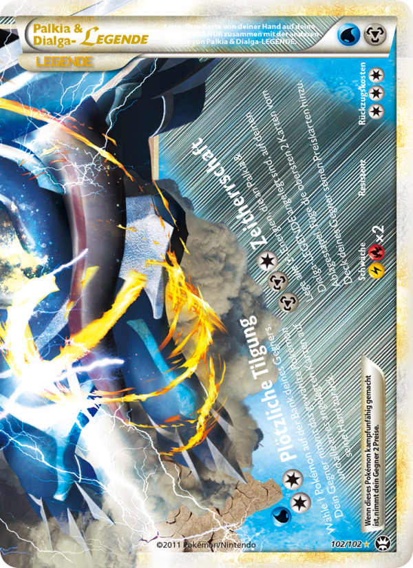 Palkia & Dialga LEGENDE
