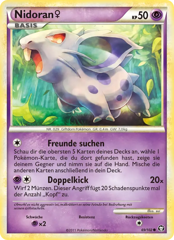 Nidoran w card image