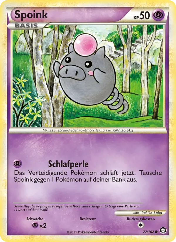 Spoink card image