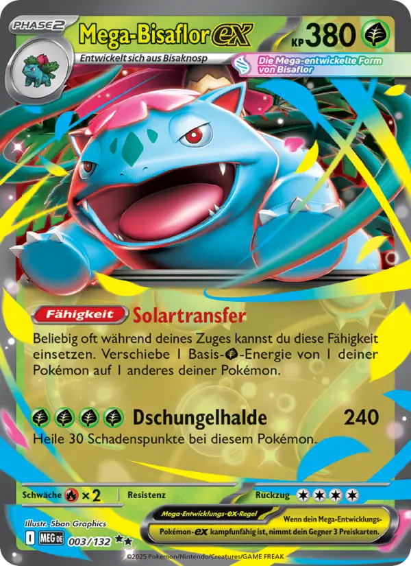 Mega Venusaur ex (German)