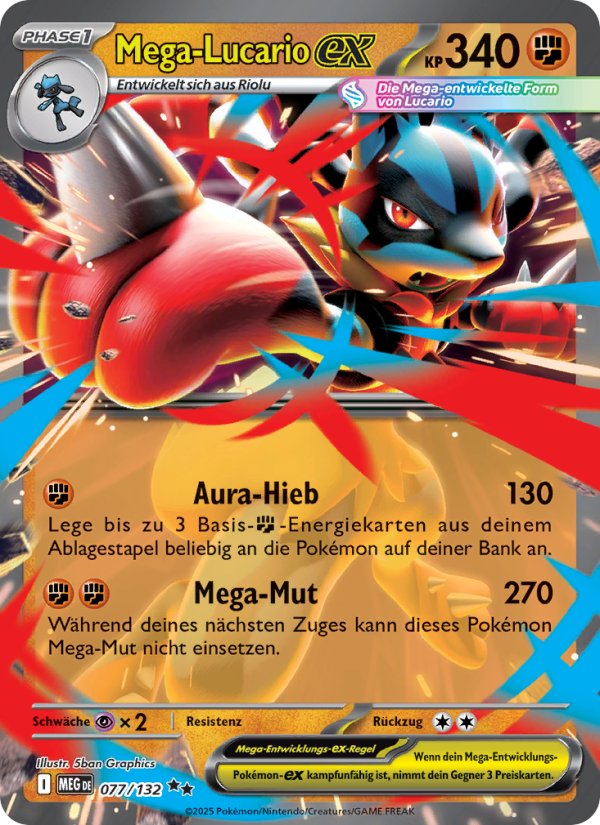 Mega-Lucario-ex from Mega-Entwicklung