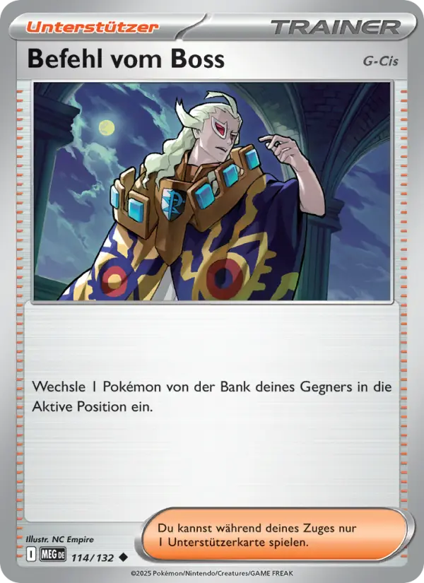 Befehl vom Boss card image
