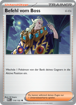 Befehl vom Boss from Mega-Entwicklung