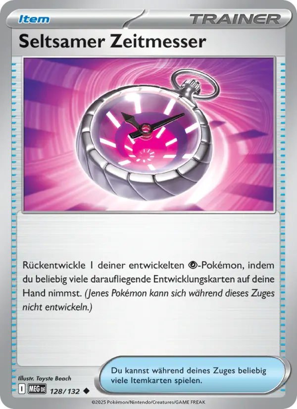 Seltsamer Zeitmesser card image