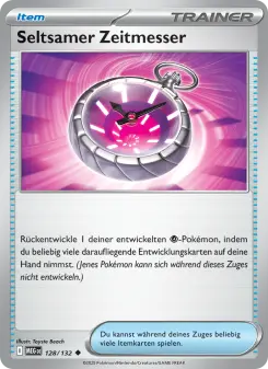 Seltsamer Zeitmesser