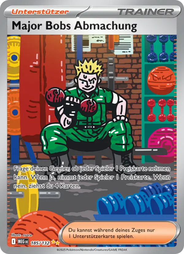 Major Bobs Abmachung card image