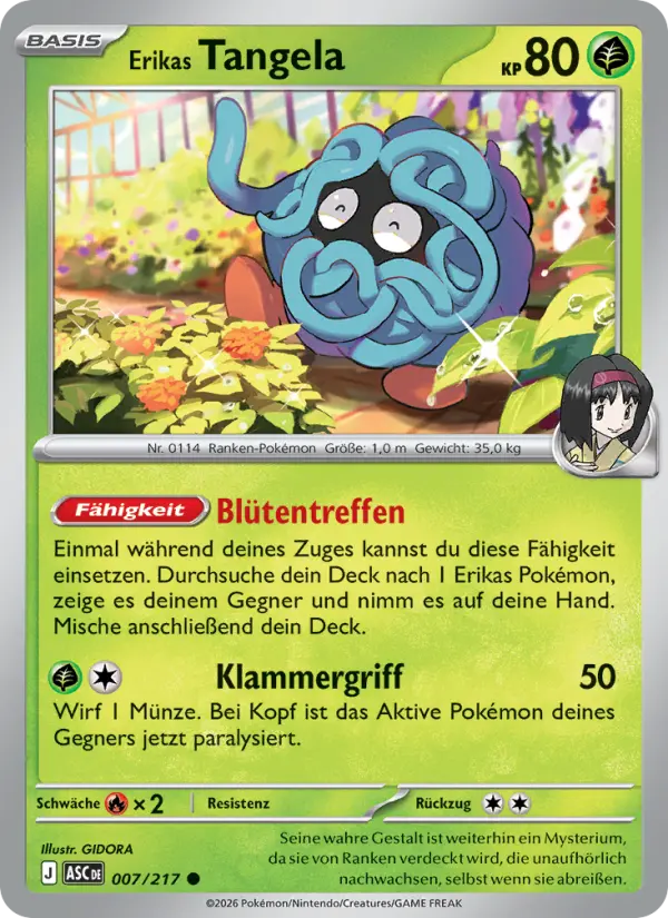 Erikas Tangela card image