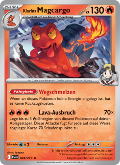 Klarins Magcargo from Erhabene Helden