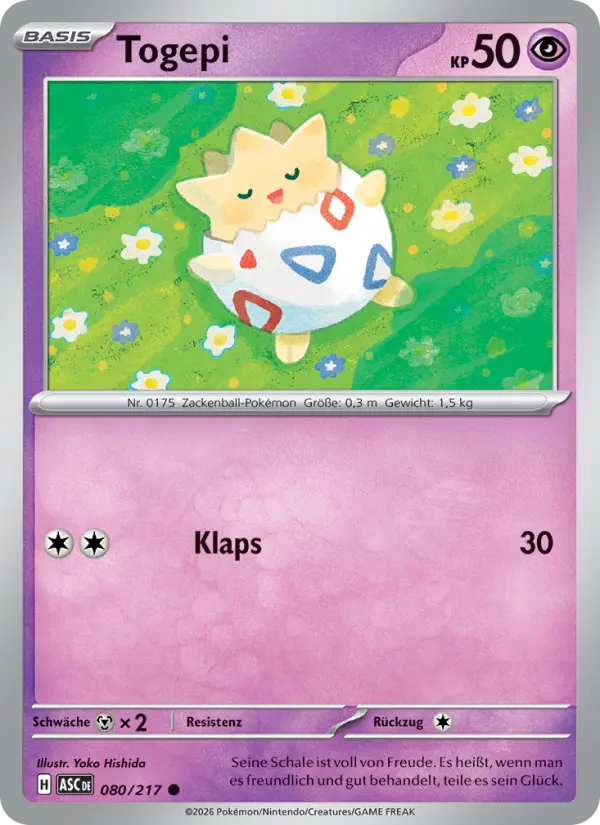 Togepi card image