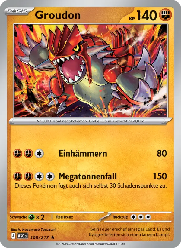 Groudon card image