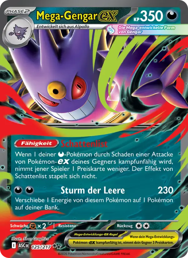 Mega-Gengar-ex card image