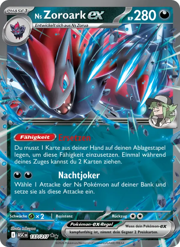 Ns Zoroark-ex card image