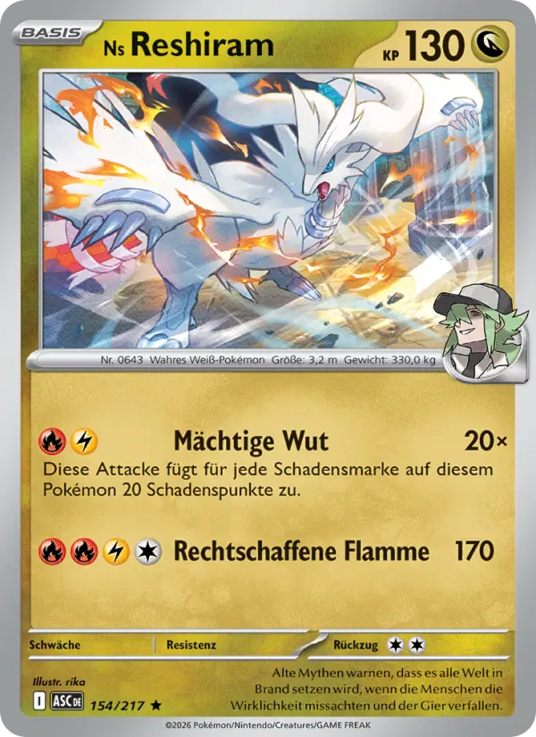 Ns Reshiram card image