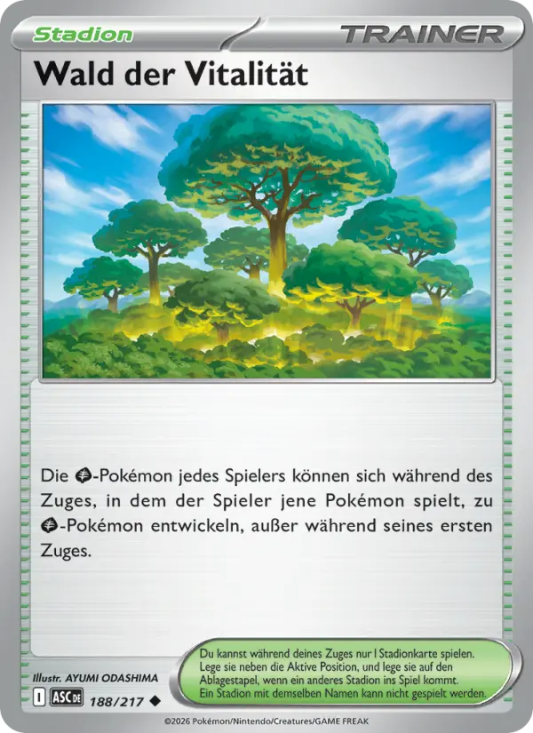 Wald der Vitalität card image