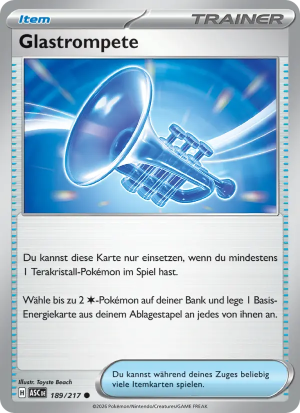 Glastrompete card image