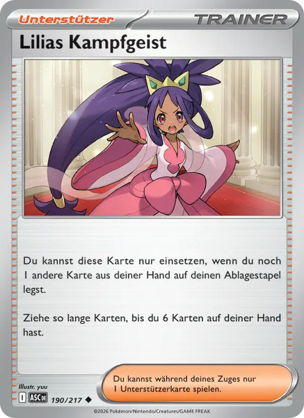 Lilias Kampfgeist card image