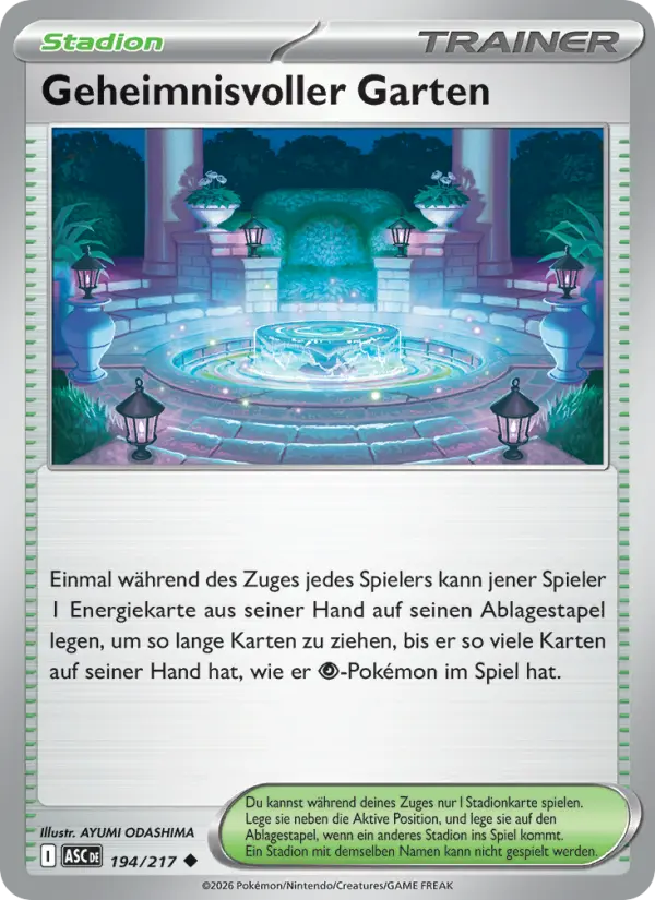 Geheimnisvoller Garten card image