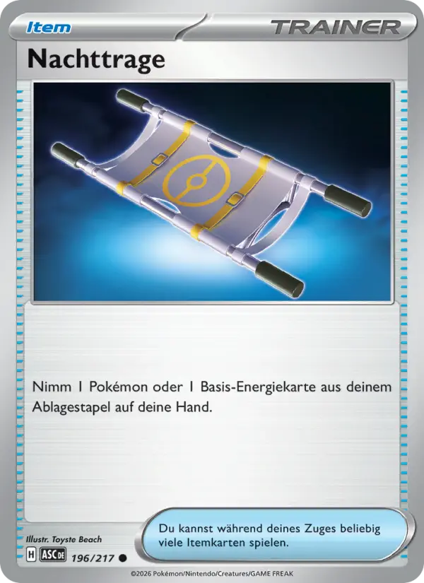 Nachttrage card image