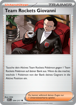 Team Rockets Giovanni