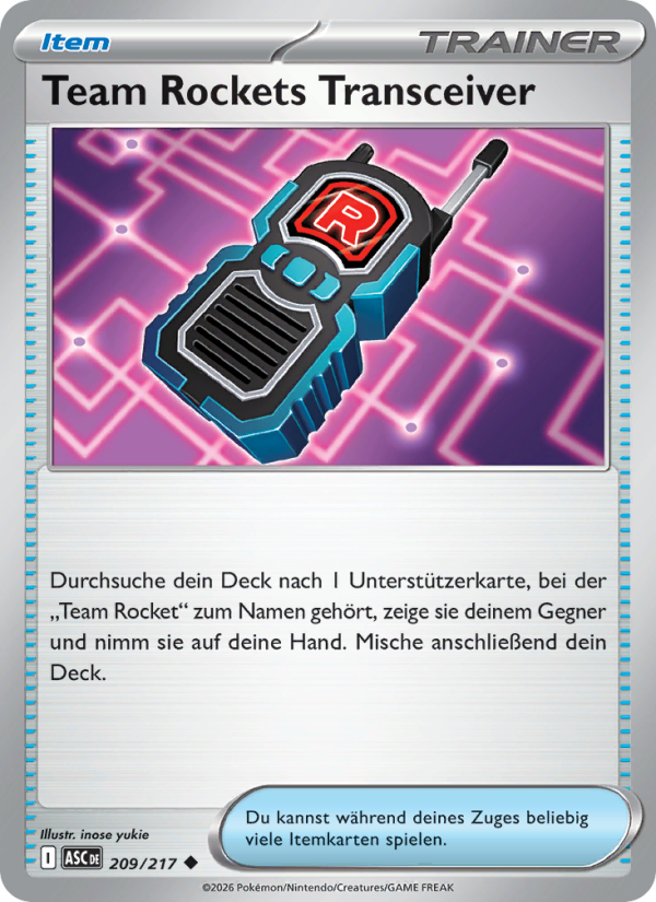 Team Rockets Transceiver