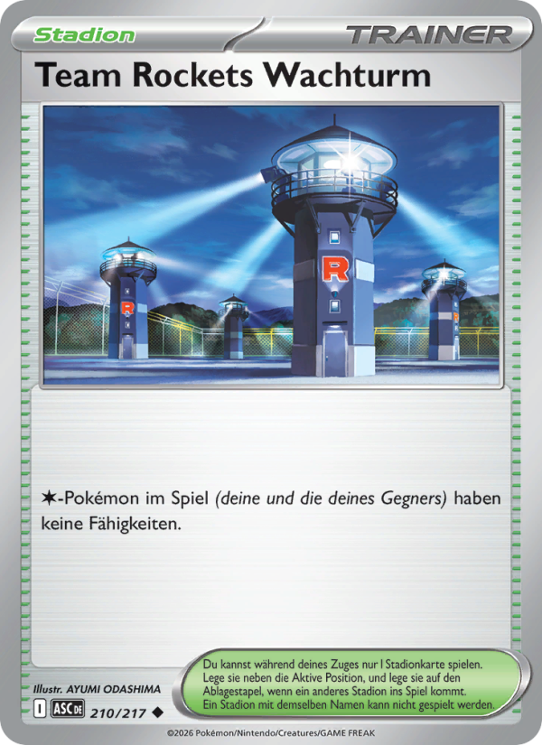 Team Rockets Wachturm