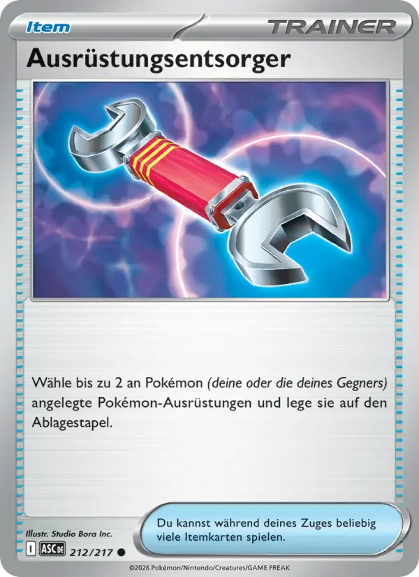Ausrüstungsentsorger card image