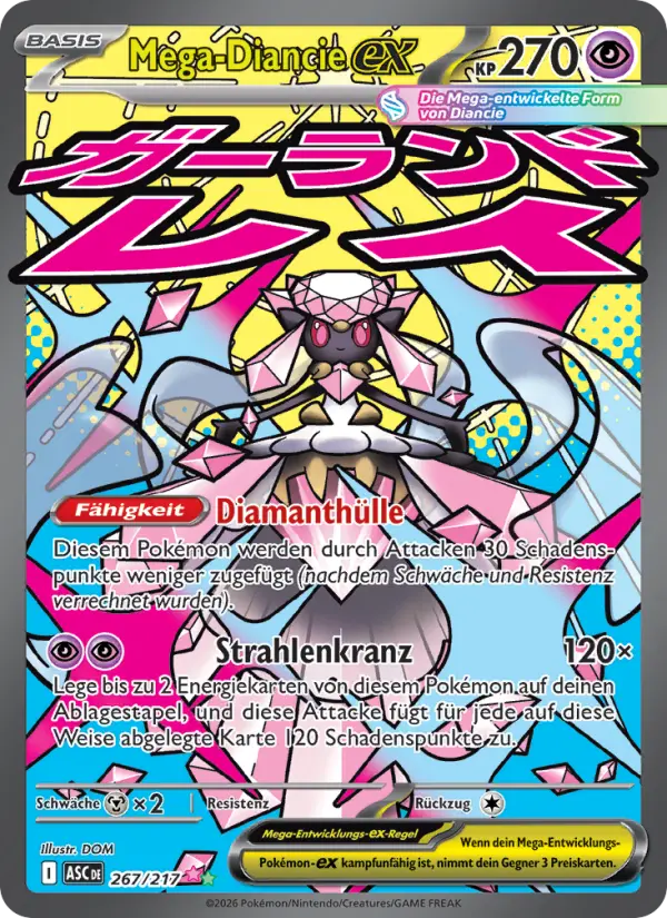 Mega-Diancie-ex card image