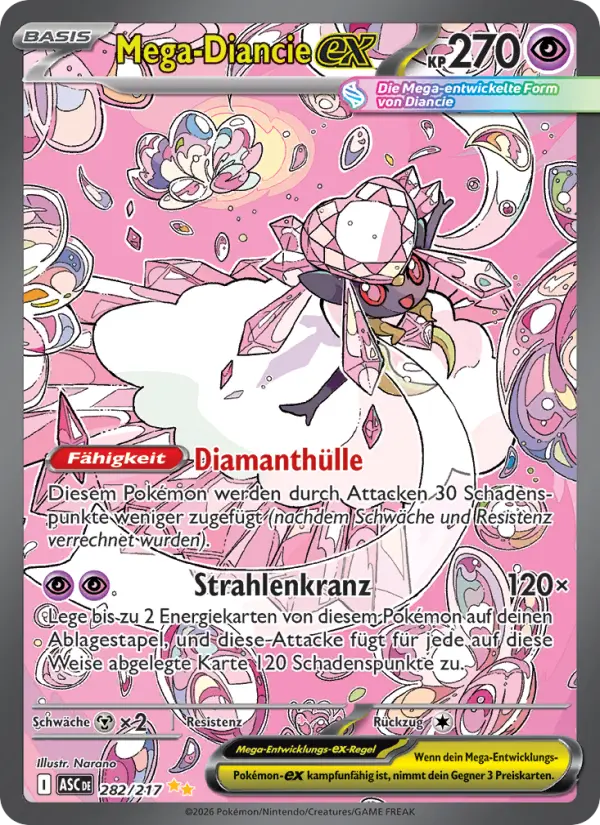 Mega-Diancie-ex card image