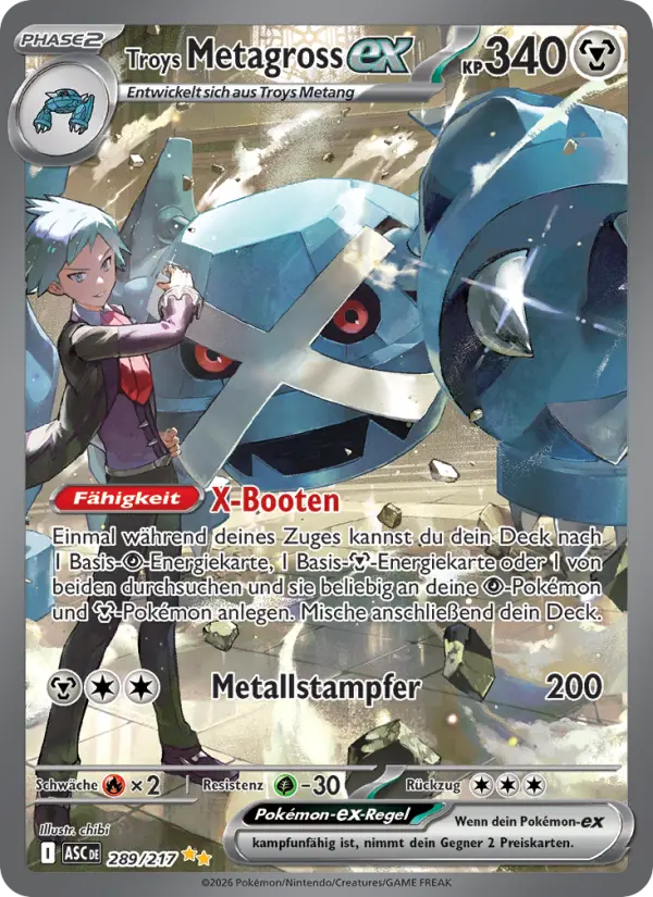 Troys Metagross-ex card image