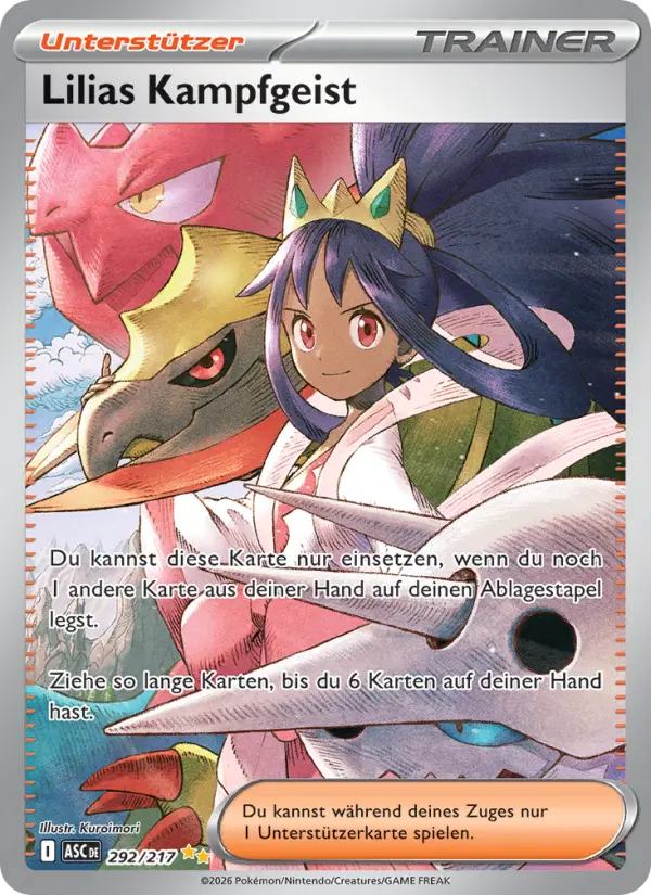 Lilias Kampfgeist card image