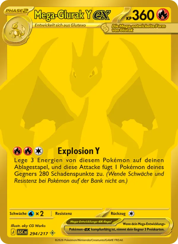 Mega-Glurak Y-ex card image