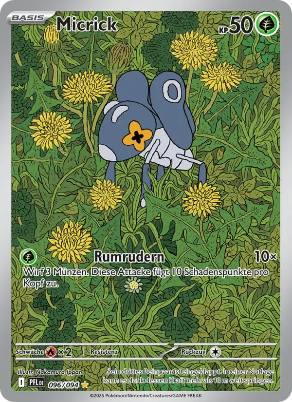 Micrick Pokemon card