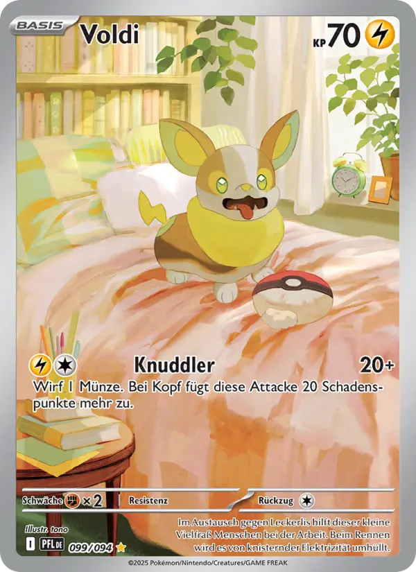 Voldi Pokemon card
