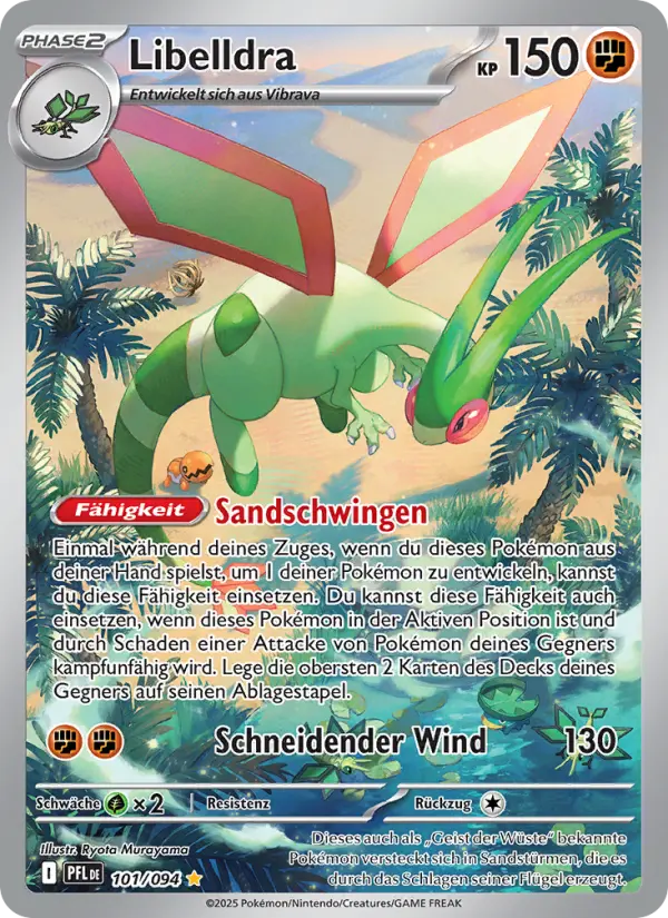 Libelldra Pokemon card