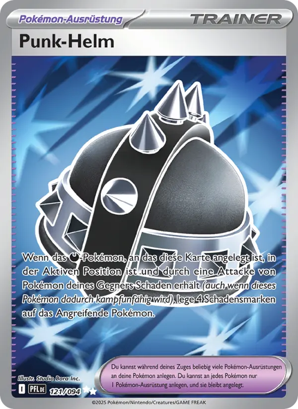 Punk-Helm Pokemon card