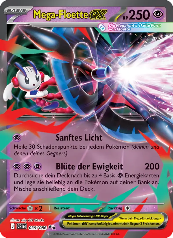 Mega-Floette-ex Pokemon card