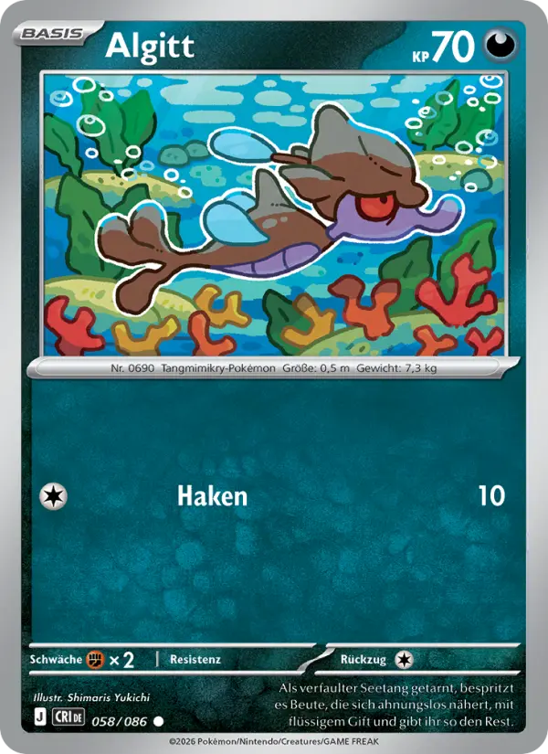 Algitt Pokemon card
