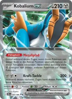 Kobalium-ex – Wachsendes Chaos Nr. 064