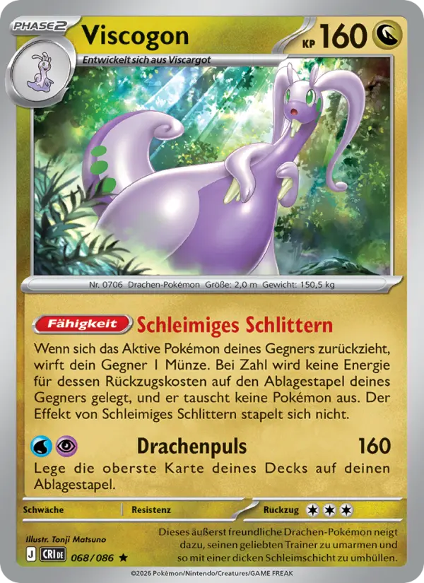 Viscogon Pokemon card