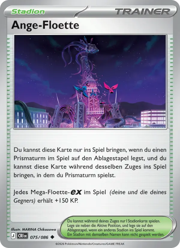 Ange-Floette Pokemon card