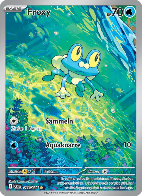 Froxy Pokemon card
