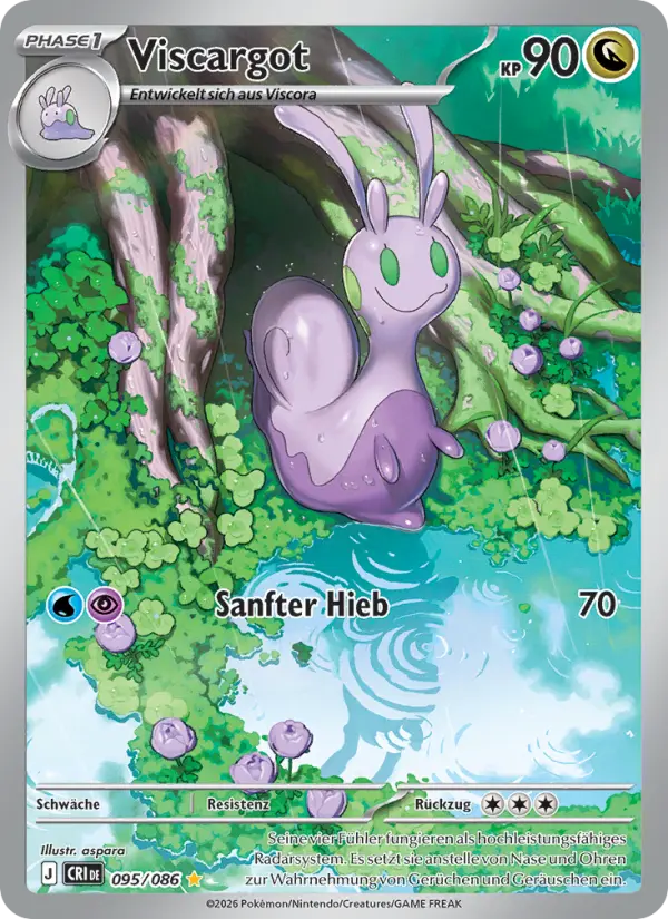 Viscargot Pokemon card