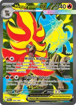 Mega-Pyroleo-ex – Wachsendes Chaos Nr. 099