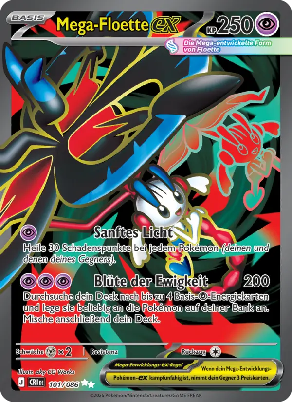Mega-Floette-ex Pokemon card