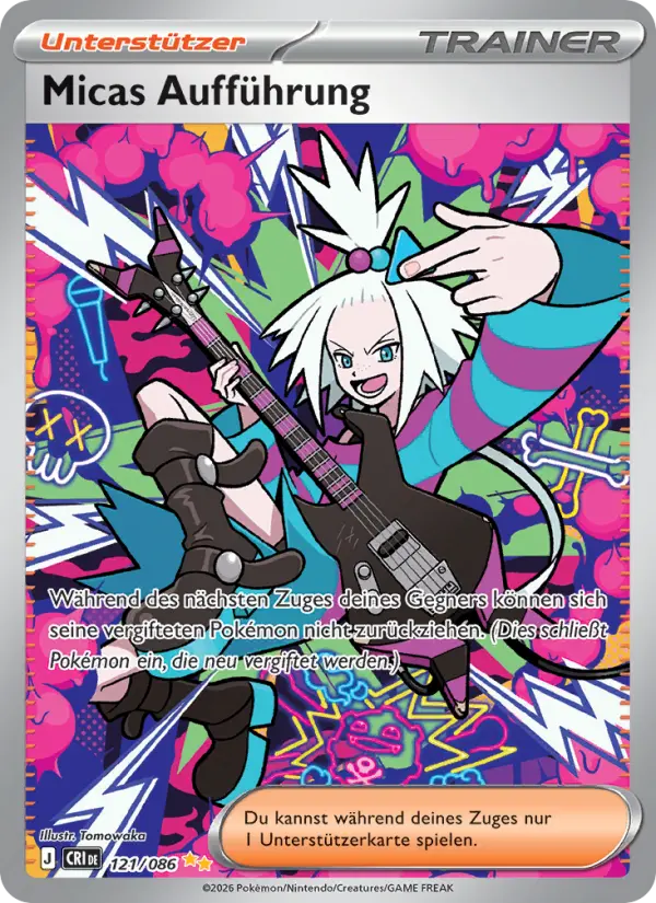 Micas Aufführung Pokemon card